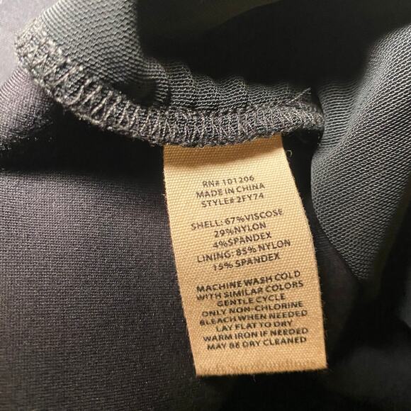 Soft Black Pants - Women's Size Small - Thick Fabric - Picture 12 of 13